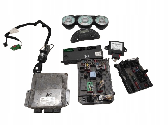 PEUGEOT 807 02- 2.2HDI ZESTAW STARTOWY STEROWNIK 9647474680