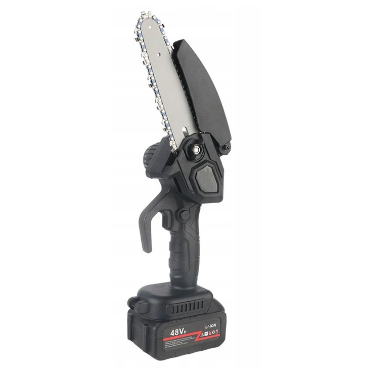 AKUMULATOROWA MINI PIŁA ŁAŃCUCHOWA, PILARKA DO DREWNA GAŁĘZI ZESTAW 48V Marka bez marki