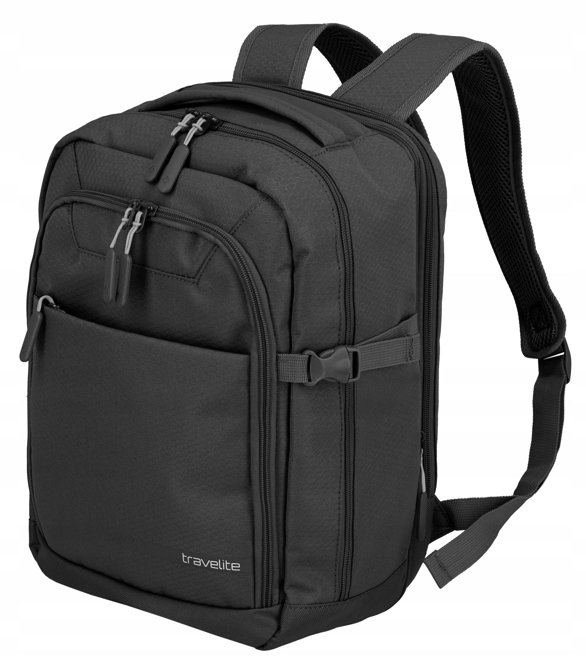 Plecak kabinowy bagaż podręczny Ryanair Wizzair 40x25x20 Travelite czarny