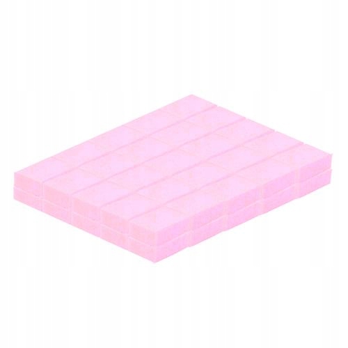 

Mini Blok Polerski Różowy Slim 100/180 50 sztuk