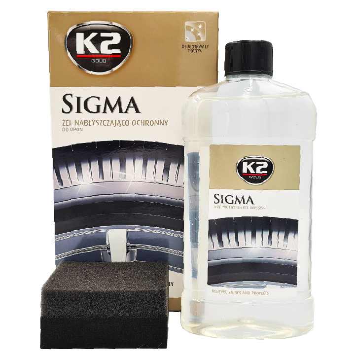 

K2 Sigma Żel do Nabłyszczania Opon Plastików