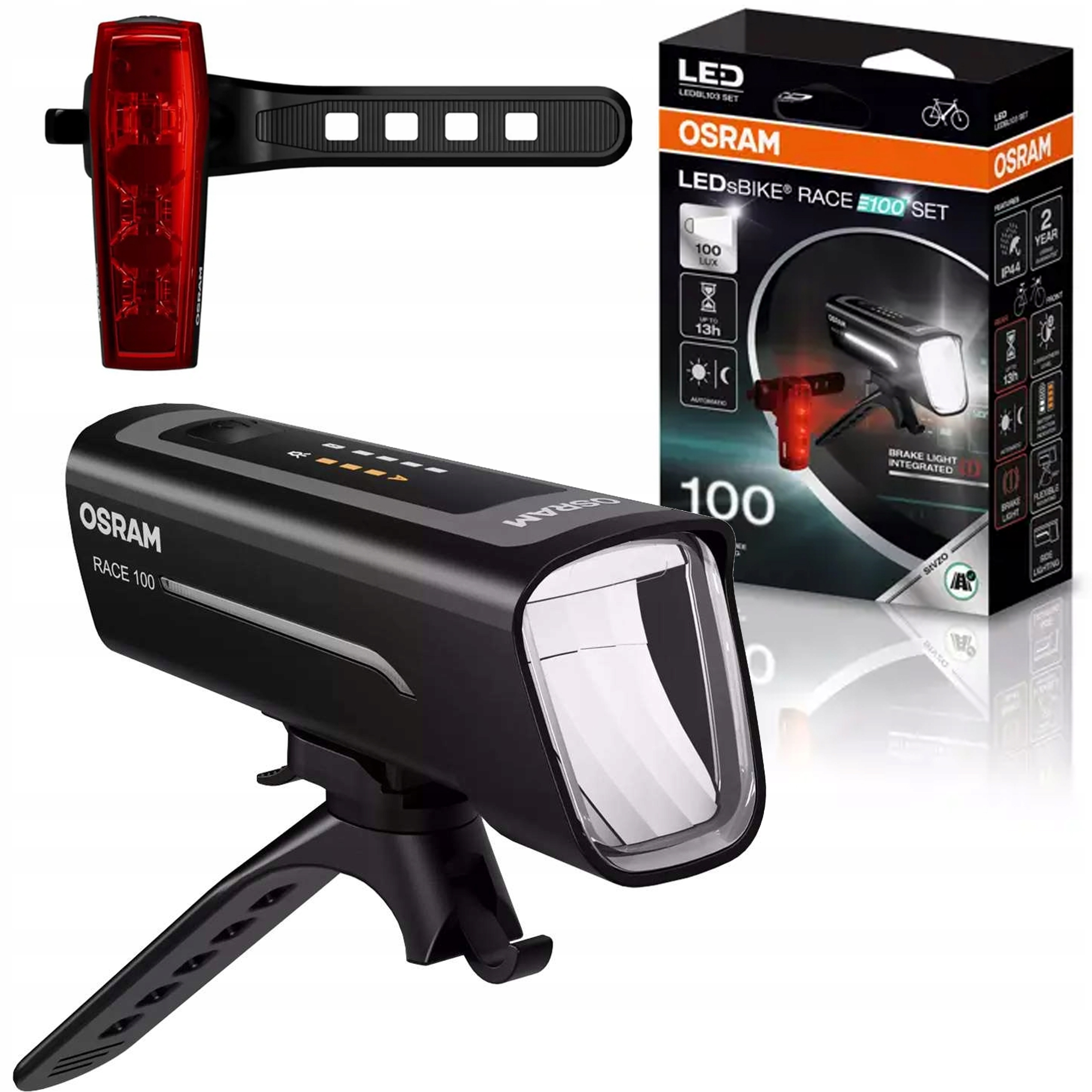 Osram LEDsBIKE Race 100 ColdWhite 115 lumen světlo na kolo LEDBL103