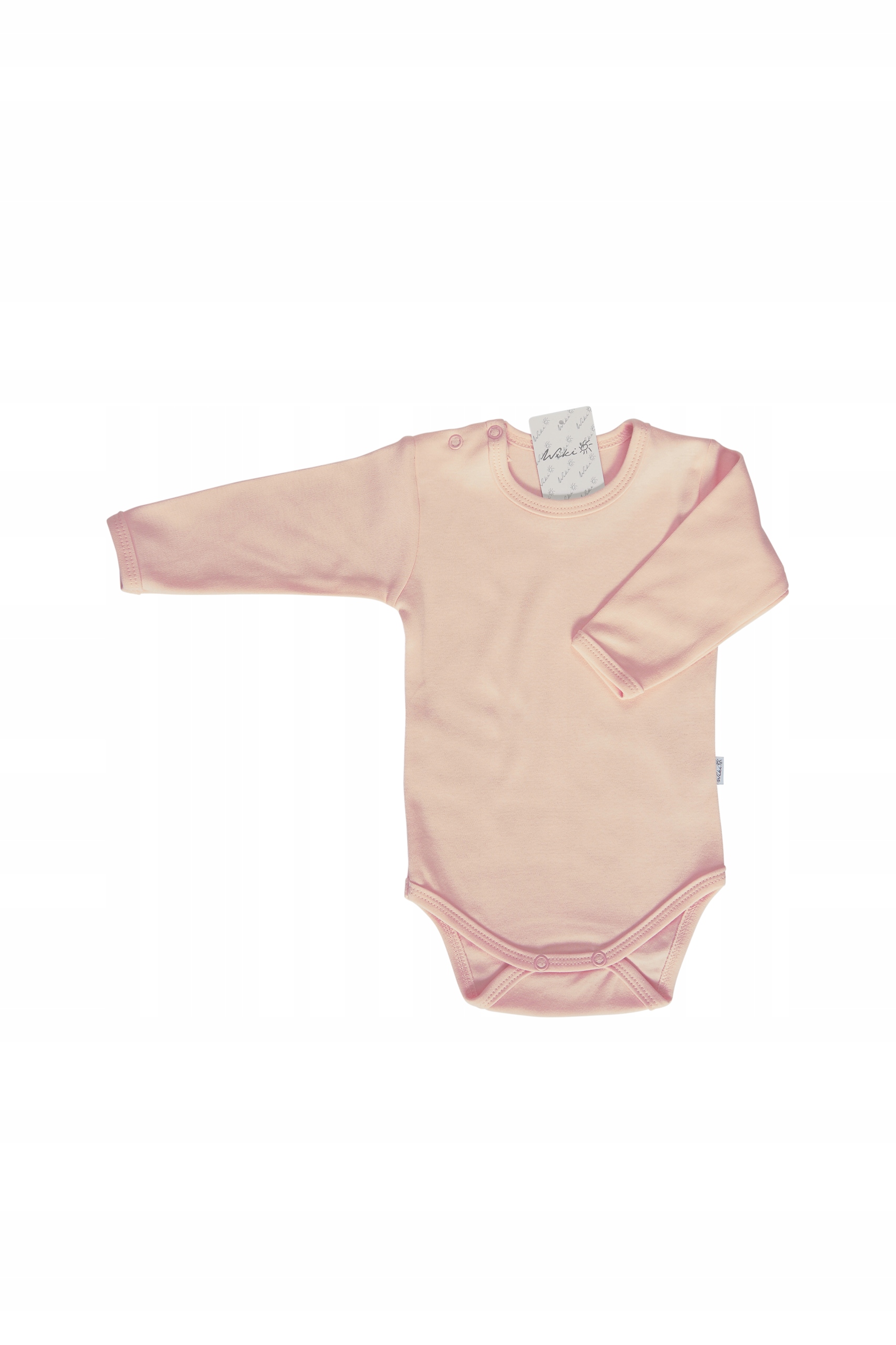 Body długi rękaw R: 86 kolor różowy Wiki