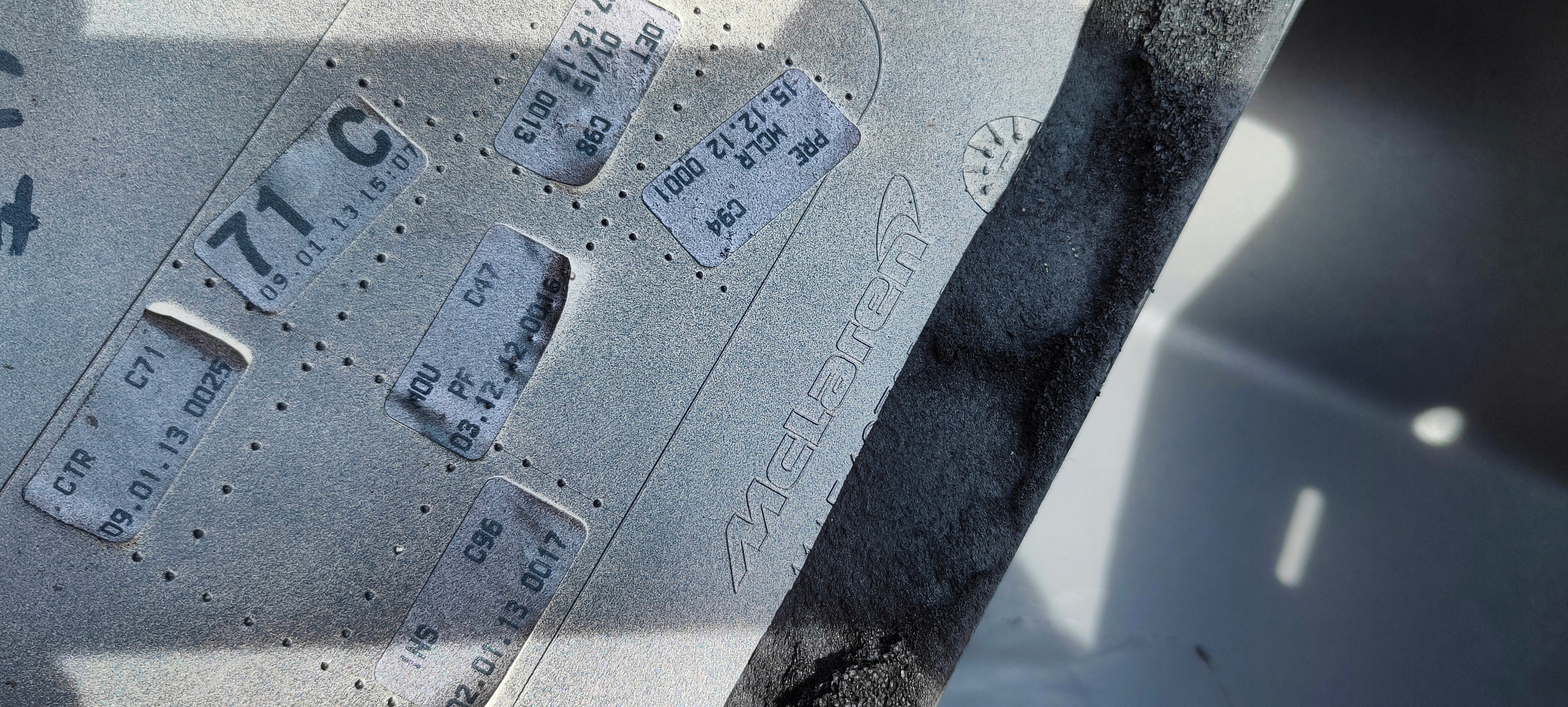 parafango posteriore Destra Mclaren Mp4-12c 650s Spider