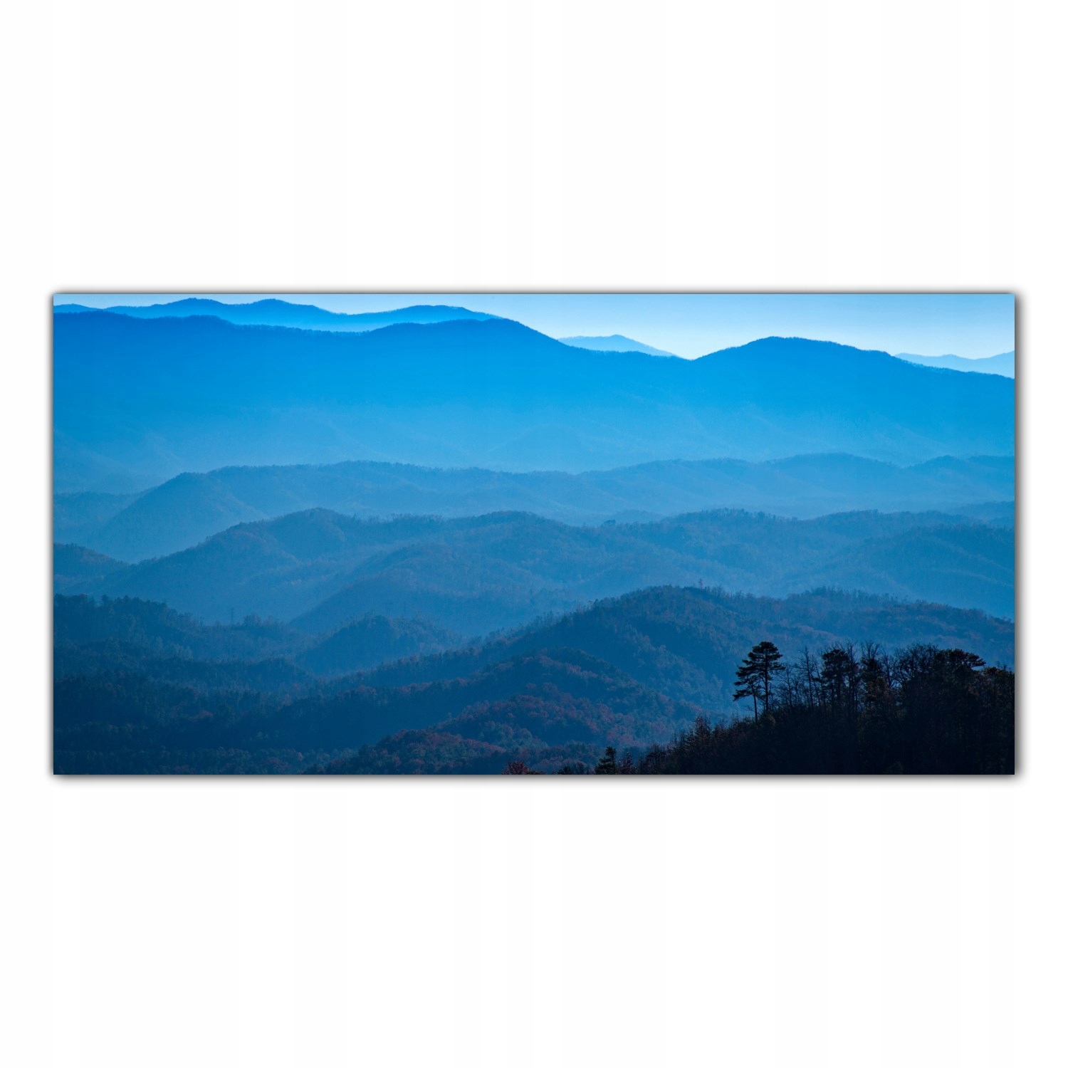 

Obraz Szklany Foto-obraz Mgła Góry Natura 140x70