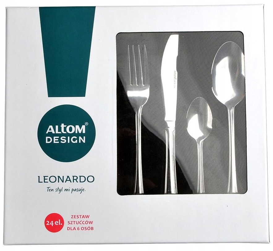 

Altom 24 Sztućce Leonardo Zestaw Komplet 6 Osób