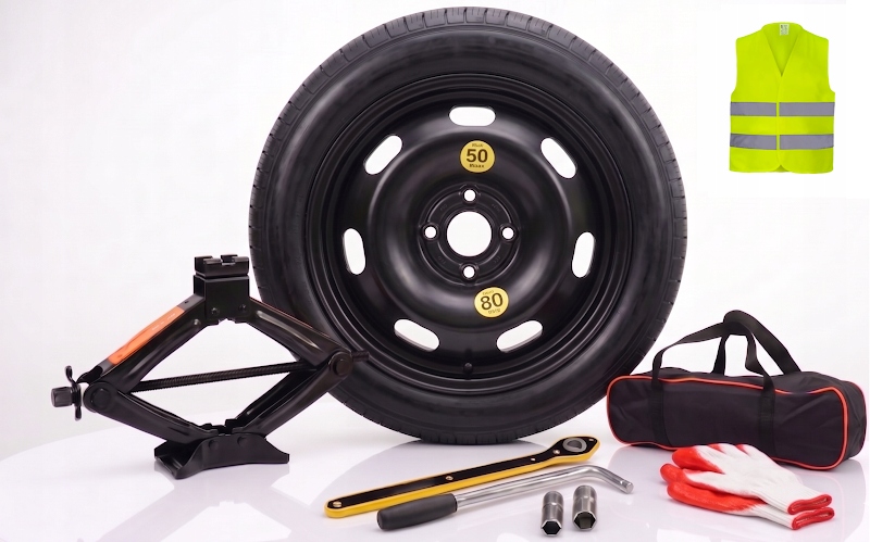 Náhradné Dojazdové Koleso 16 Peugeot 1007 A 2004-2009 Sada S Vestou