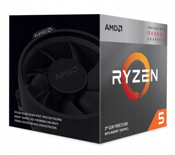 Komputer RYZEN 5|Radeon RX VEGA 11|16GB|1000GB|LED 24|Win11 Stan opakowania oryginalne