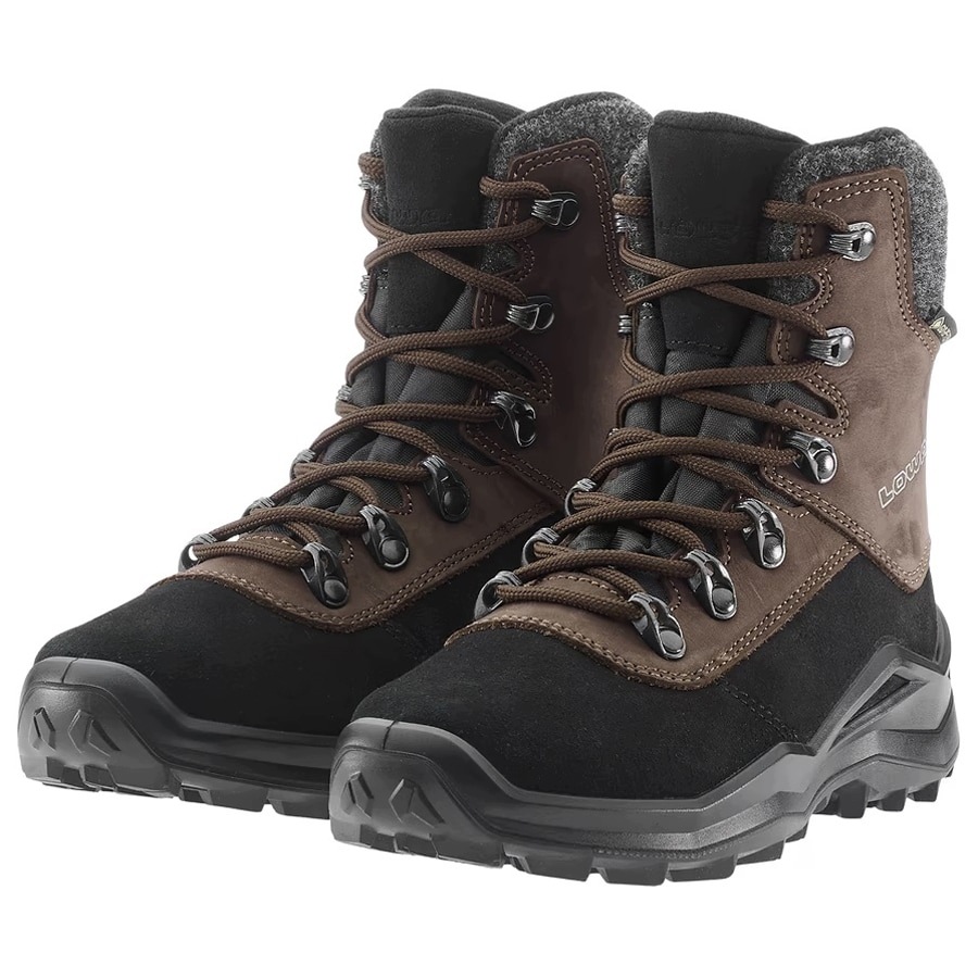 Buty dziecięce zimowe trekkingowe Lowa Couloir 2 Gtx Hi Jr Dark Brown 39