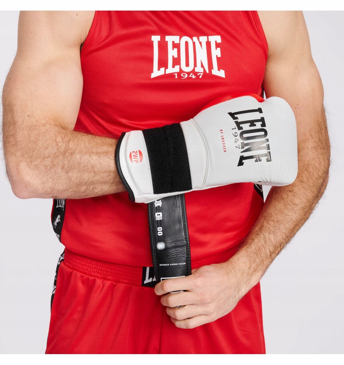 KOSZULKA BOKSERSKA LEONE AMBASSADOR Boxing Tank czerwony rozmiar XL Rozmiar XL