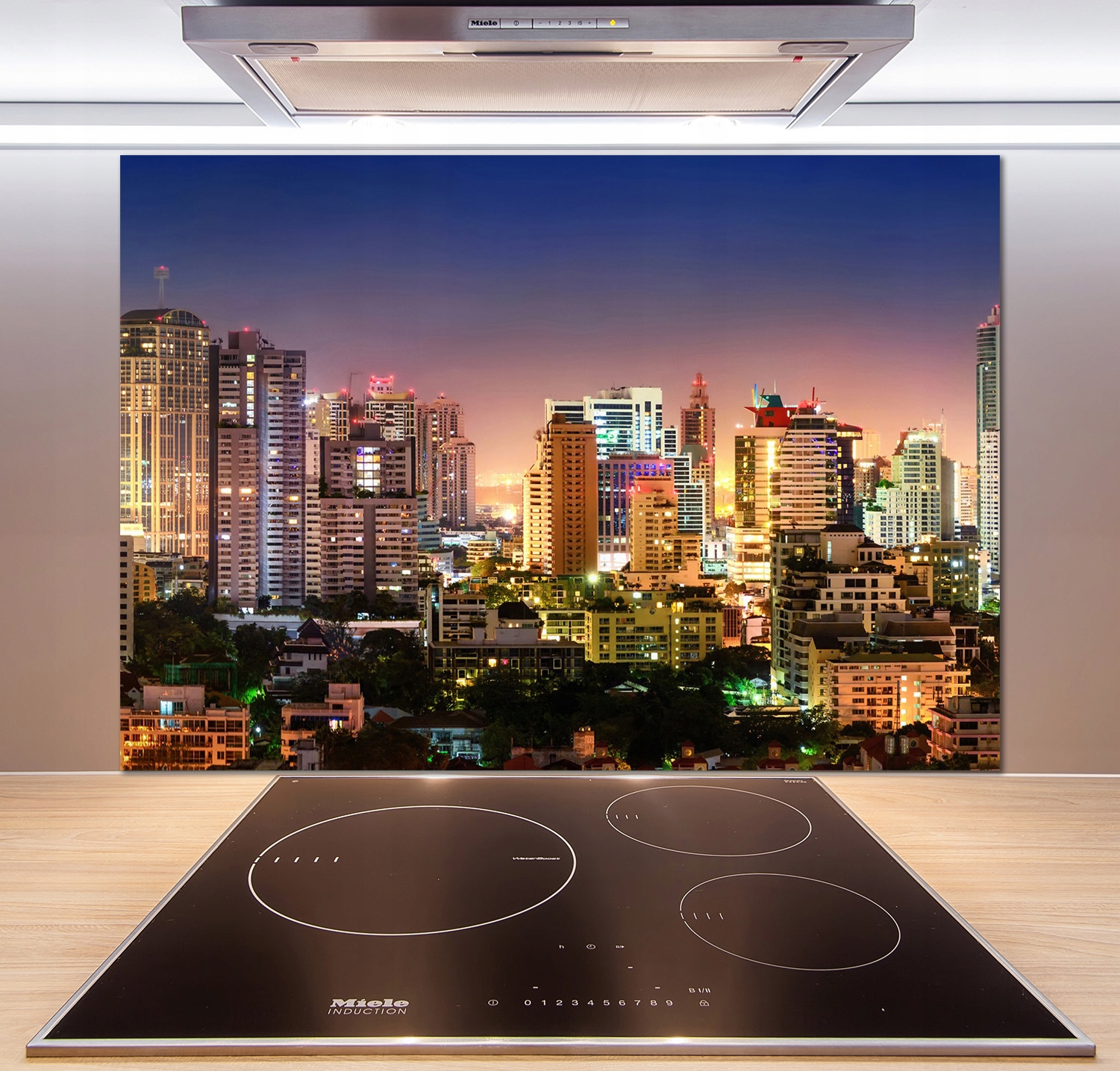 

Panel dekor szkło Bangkok nocą 100x70 cm + Klej