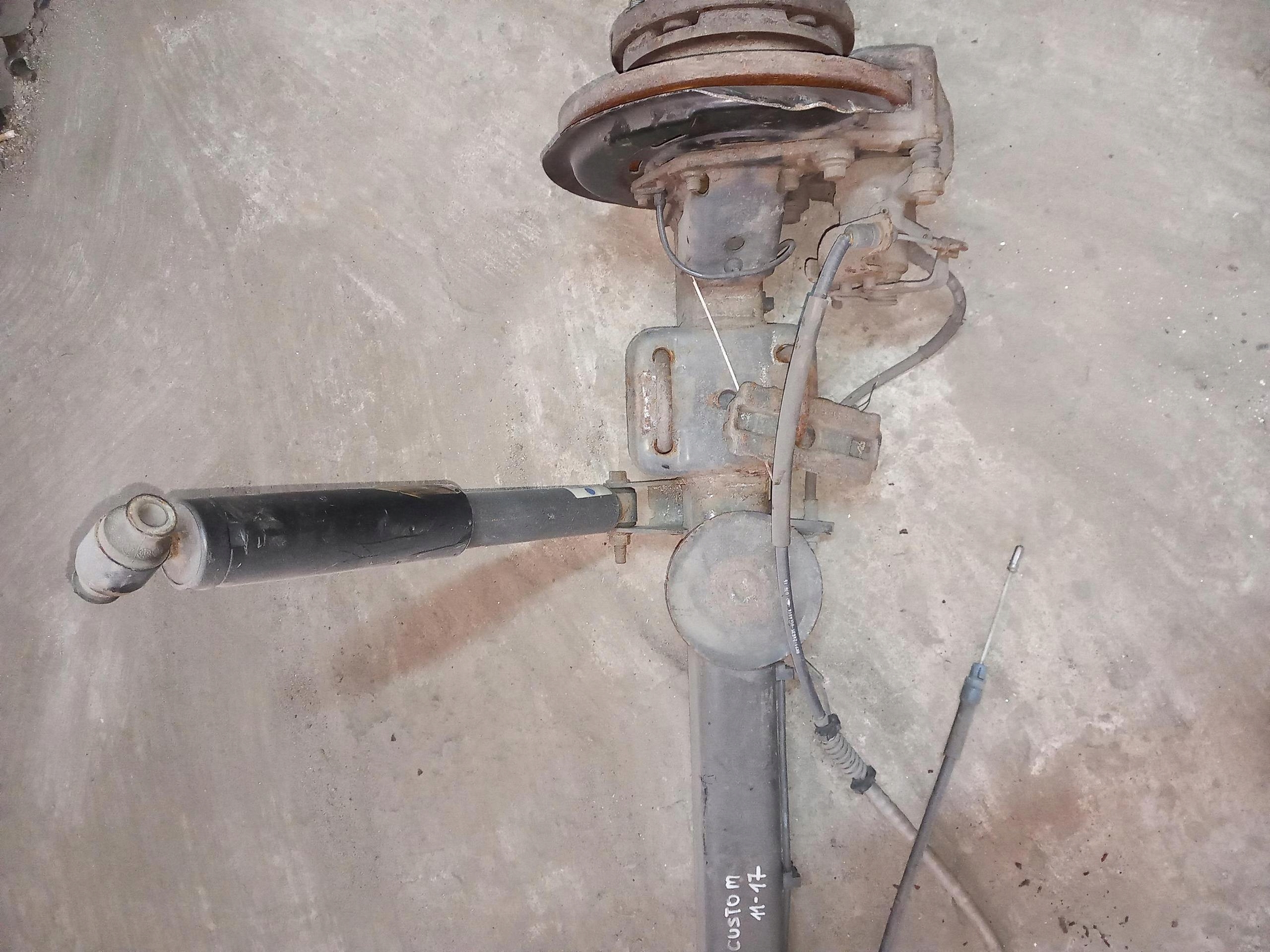 Sospensione posteriore RINFORZO PARAURTI FORD CUSTOM e 11-17
