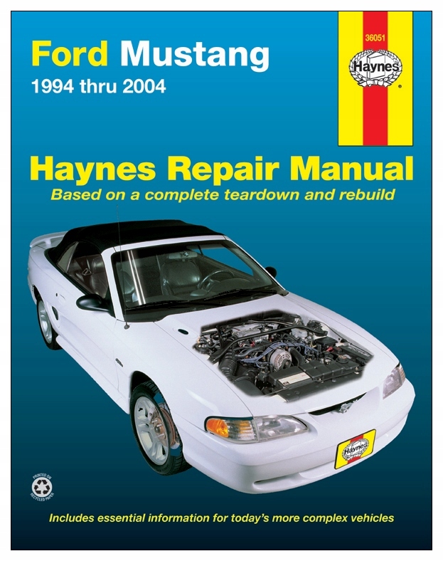 Ford Mustang 3.9 V6 (94-04) Керівництво по ремонту