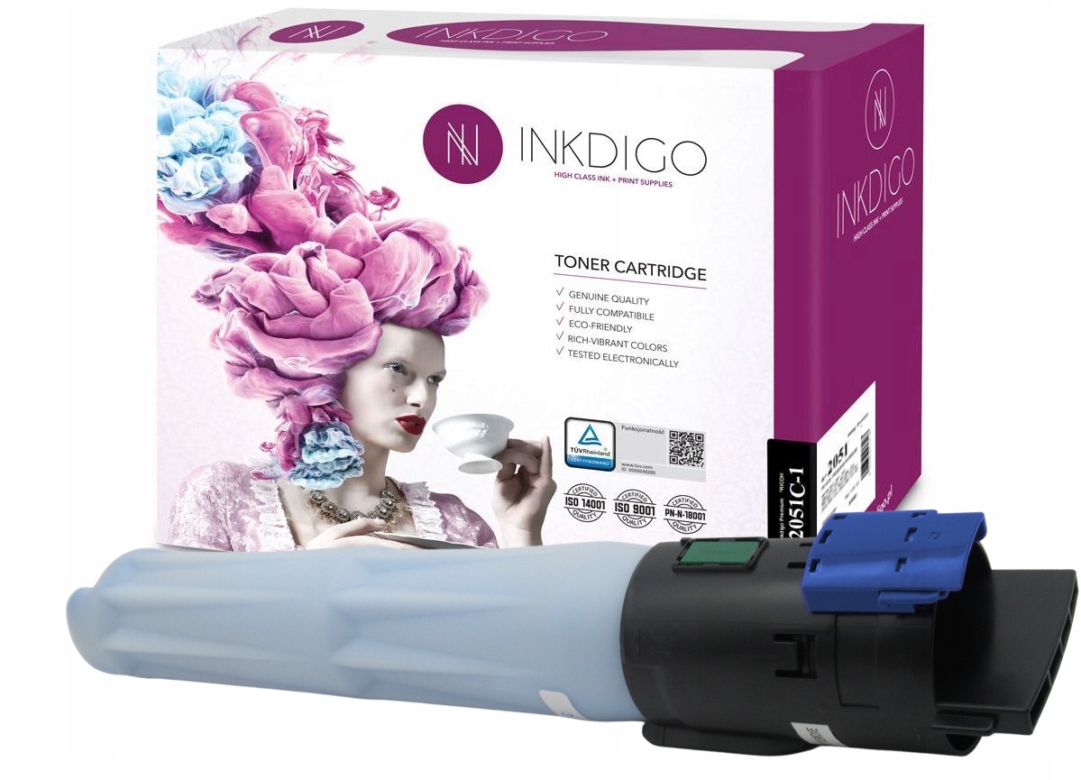 Toner pro tiskárny Ricoh Aficio Mp C 2051 C 2551 Cy