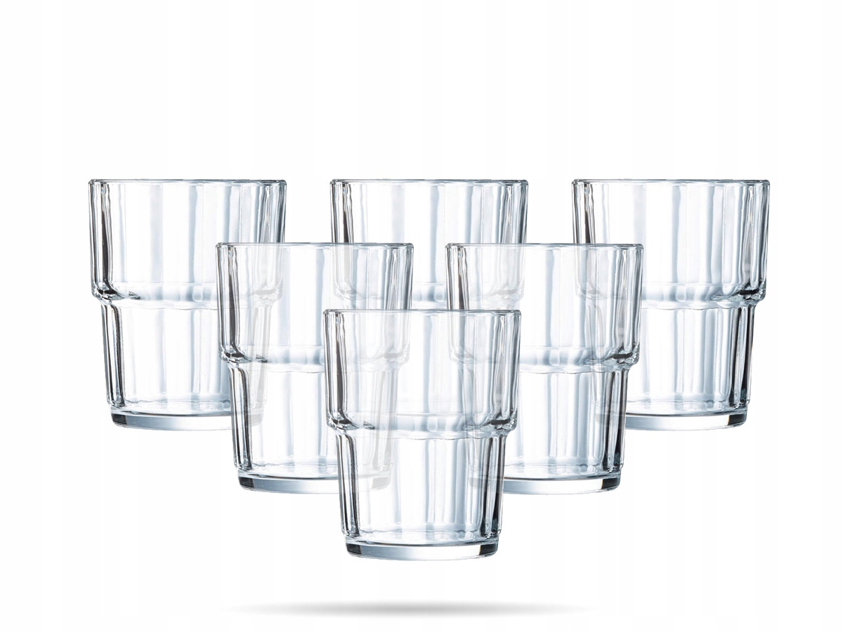 

6 sztuk szklanki literatki 200 ml Norvege Arcoroc