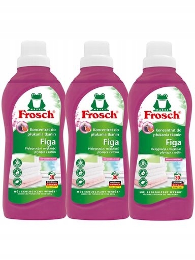 2x Frosch Ekologický koncentrát tekutá aviváž Změkčování 750 ml x3