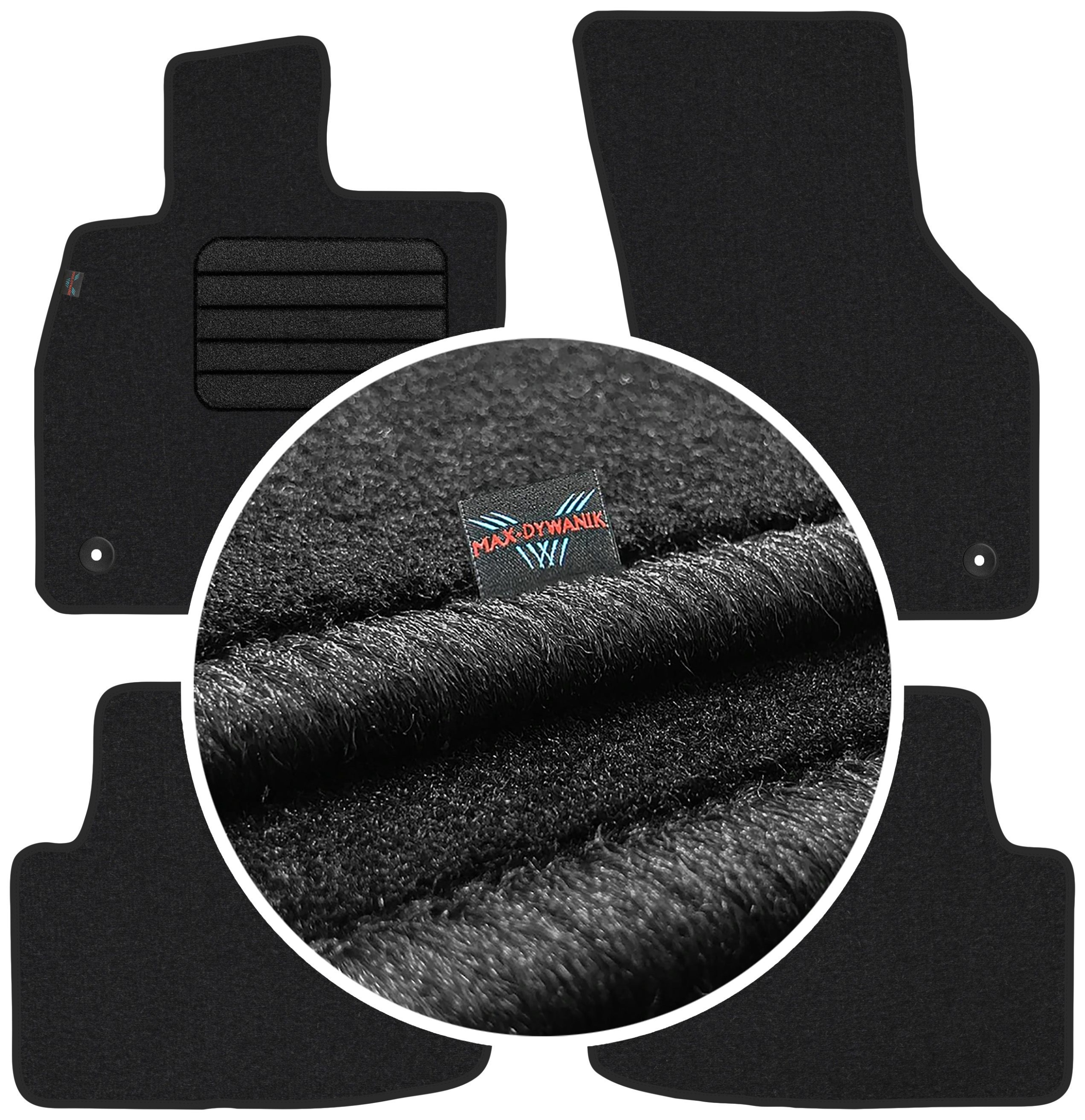 

Skoda Octavia III 2012-2020 Wycieraczki welurowe