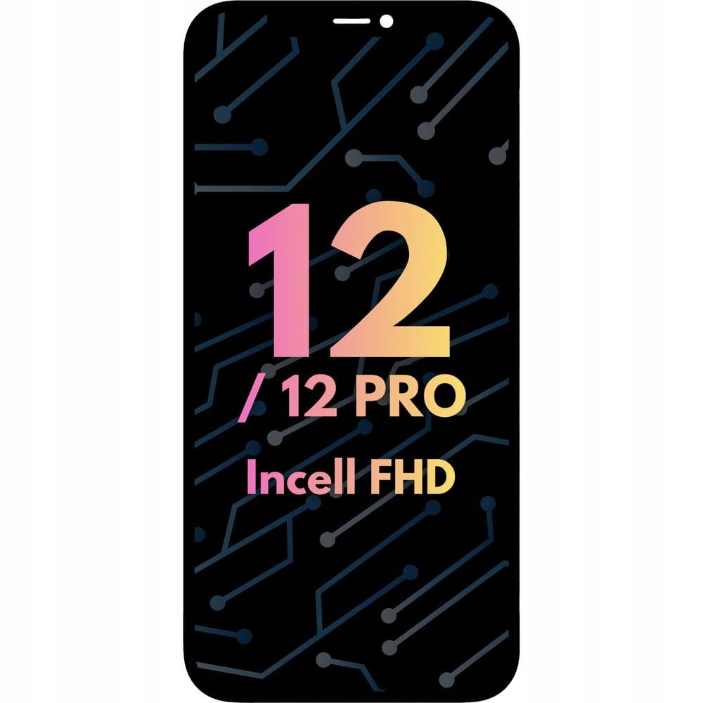 Displej pro iPhone 12/12 Pro Náhradní Incell Fhd Těsnění