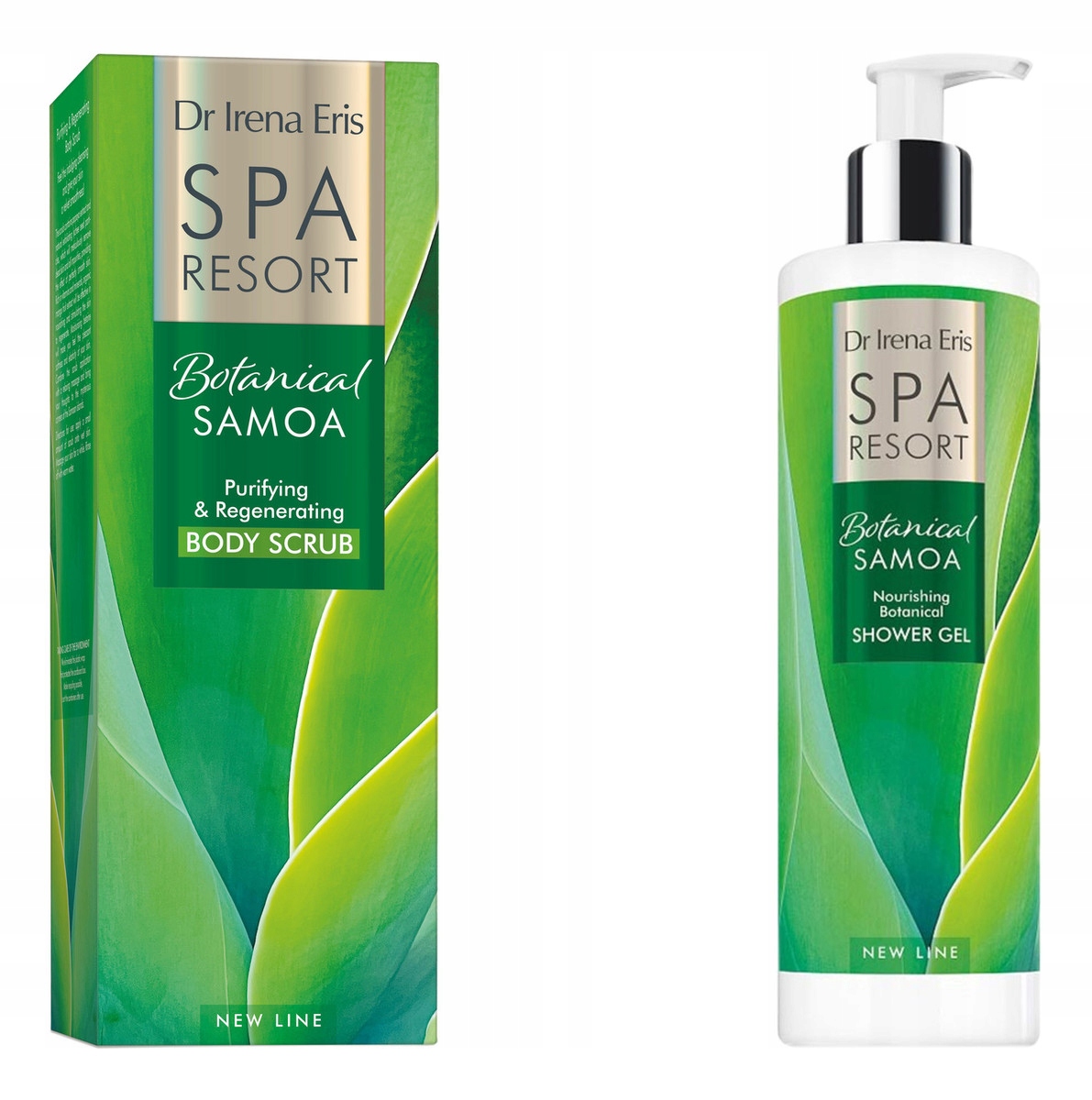 Dr Irena Eris Spa Resort Botanical Samoa Peeling 200 g Gel sprchový 400 ml