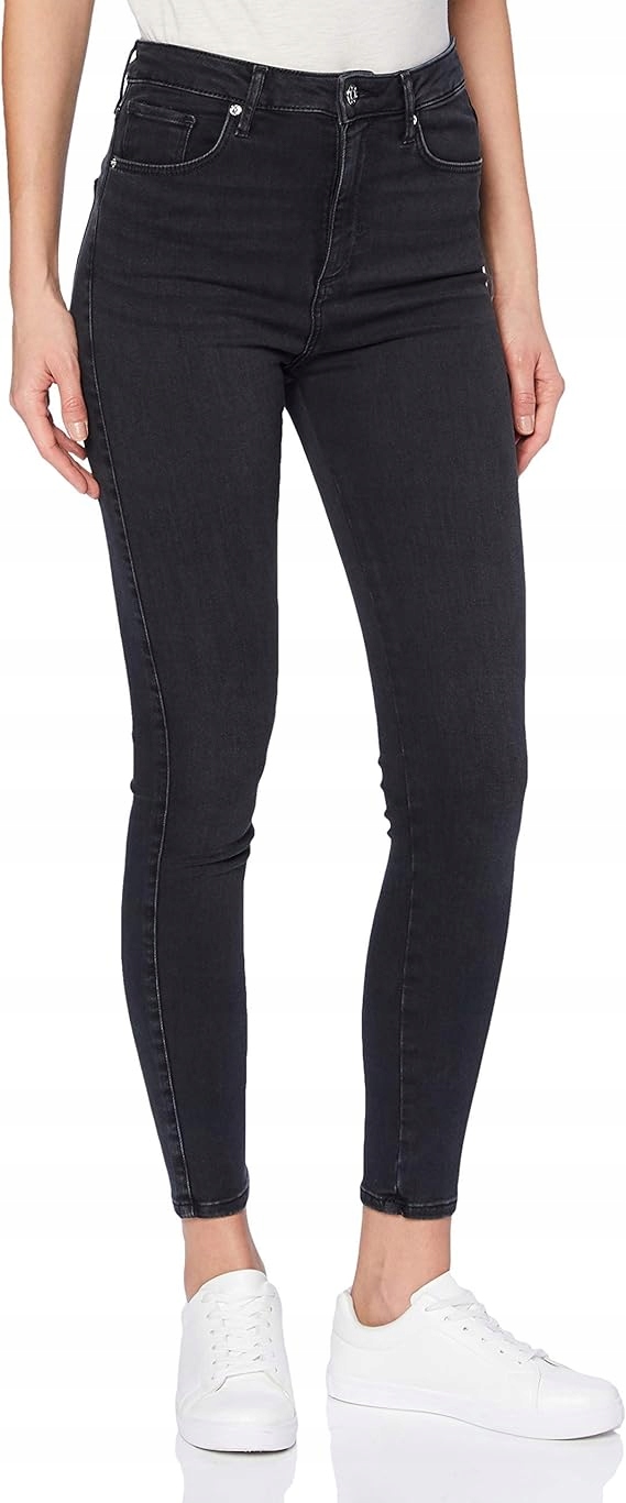 S Oliver Černé Džíny Úzké Nohavice S Vysokým Pasem A Úzkými Nohavicemi S 6FA