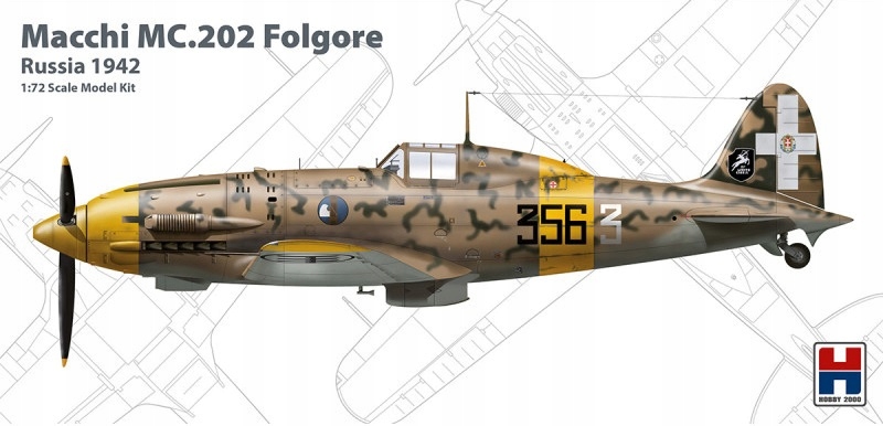 Hobby 2000 72007 Macchi MC.202 Folgore Russia 1942 1:72