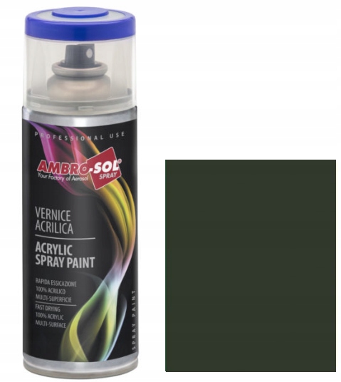 LAKIER AKRYLOWY ZIELONY JODŁOWY RAL6009