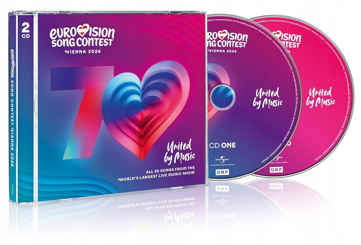 Eurovision Song Contest Vienna 2026 (2 CD)