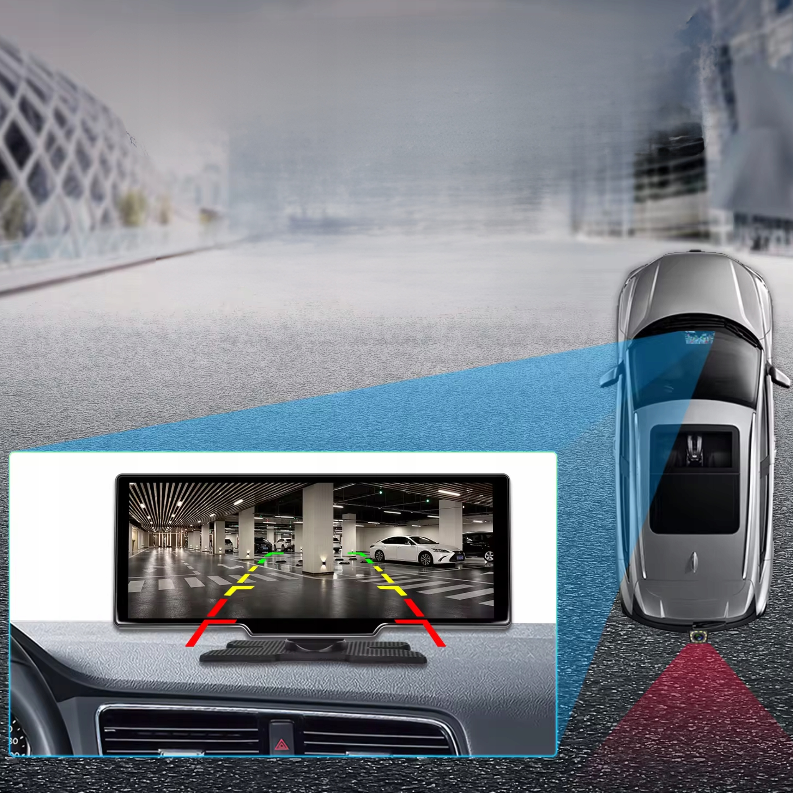 RADIO STACJA MULTIMEDIALNA MONITOR ANDROID AUTO APPLE CARPLAY ANDROID 13 Marka DEEPED