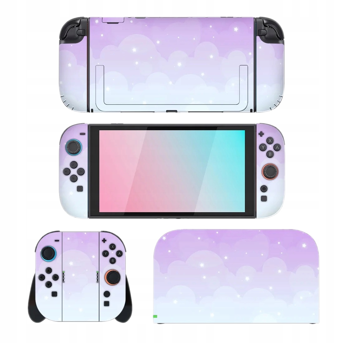 NAKLEJKA NAKLEJKI WINYOLWE KOMPLET SKIN JOY-CON DO NINTENDO SWITCH 2