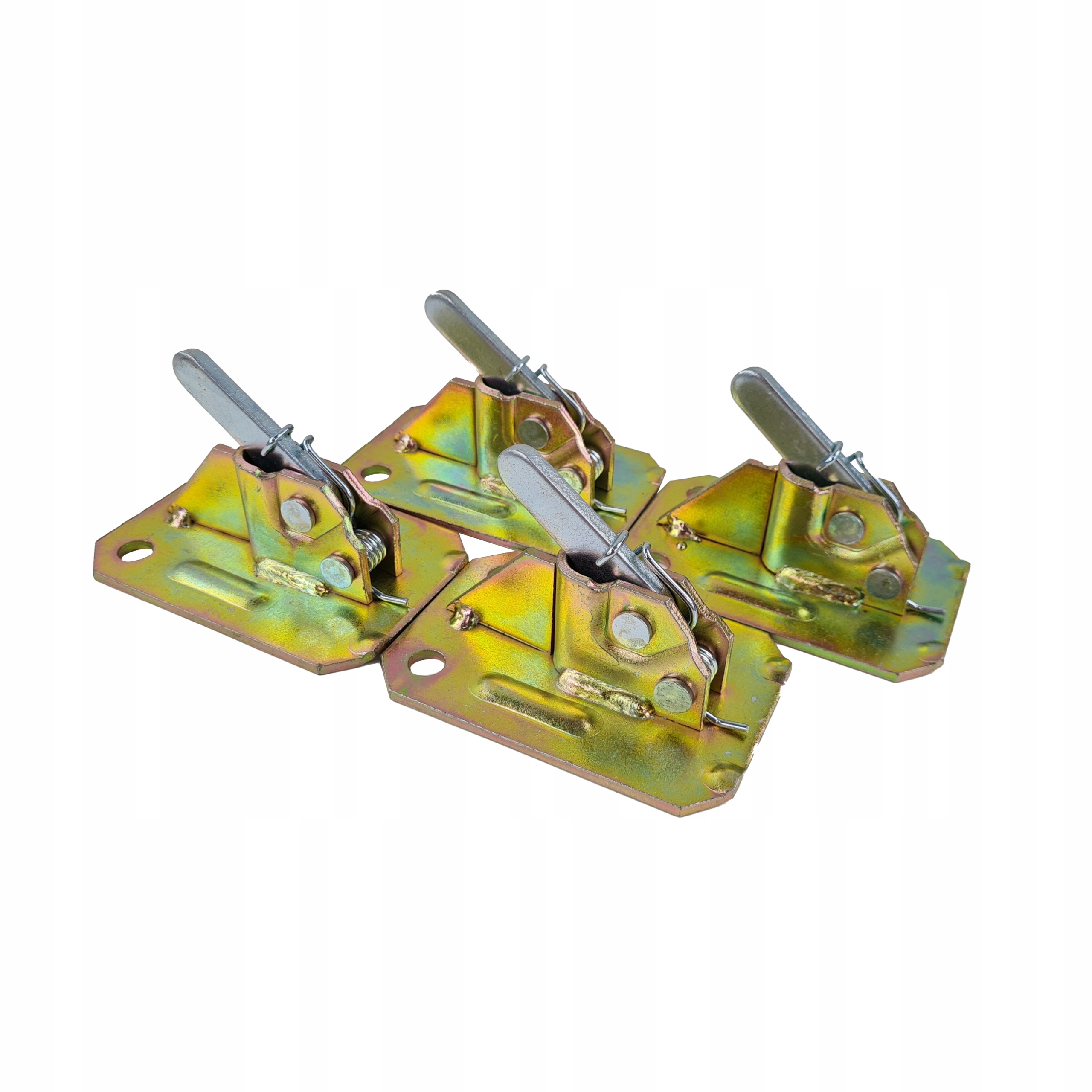 Premium pozink žabkové svorky Duffty 50 Ks