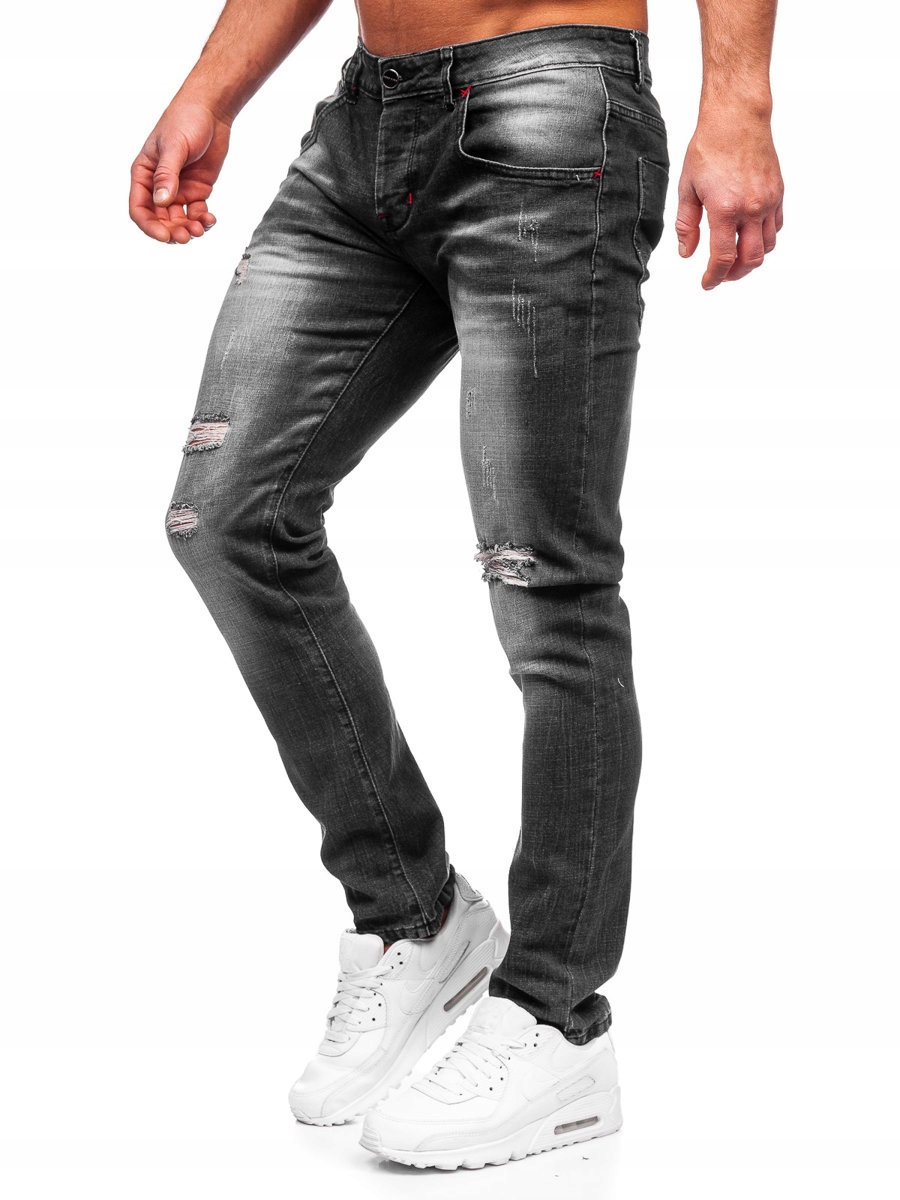 

Spodnie Jeansowe Czarne MP0024N DENLEY_31/M