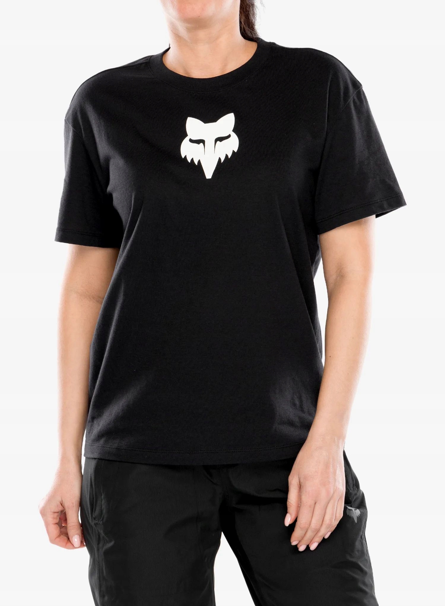 Tričko Fox Tričko Basic černé Xs