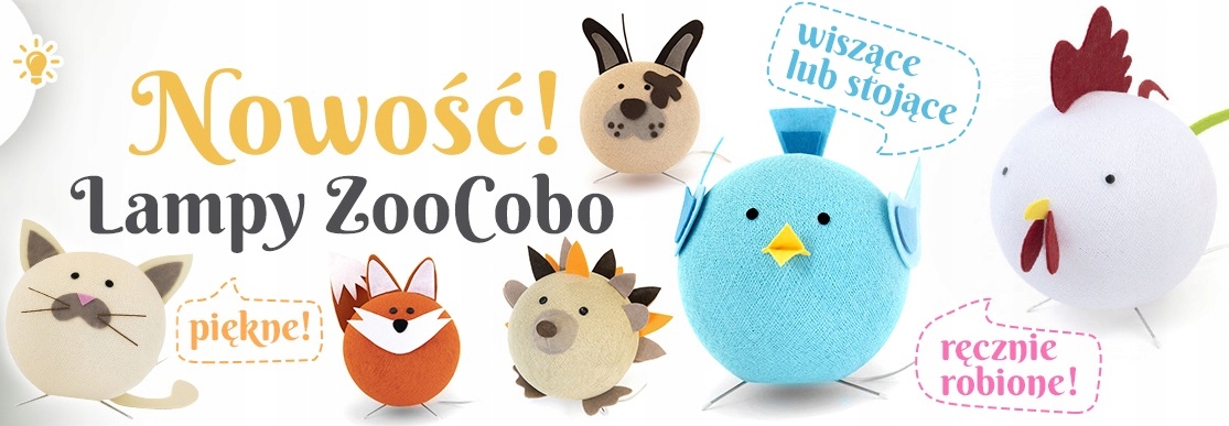 Ręcznie robiona Lampka nocna Do pokoju Koala Cotton Balls Włoska lampa Kod producenta KOA-TAV