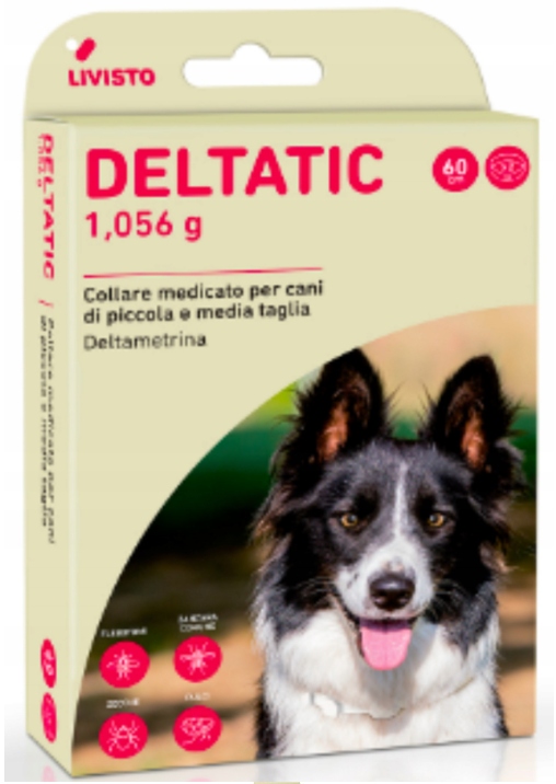 Deltatic 1,056 g Obroża 60 cm /małe i średnie psy