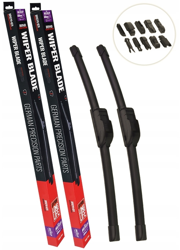 Komplet 2X Pióro Wycieraczki Płaskie Bremher Skoda Fabia IV 2021-