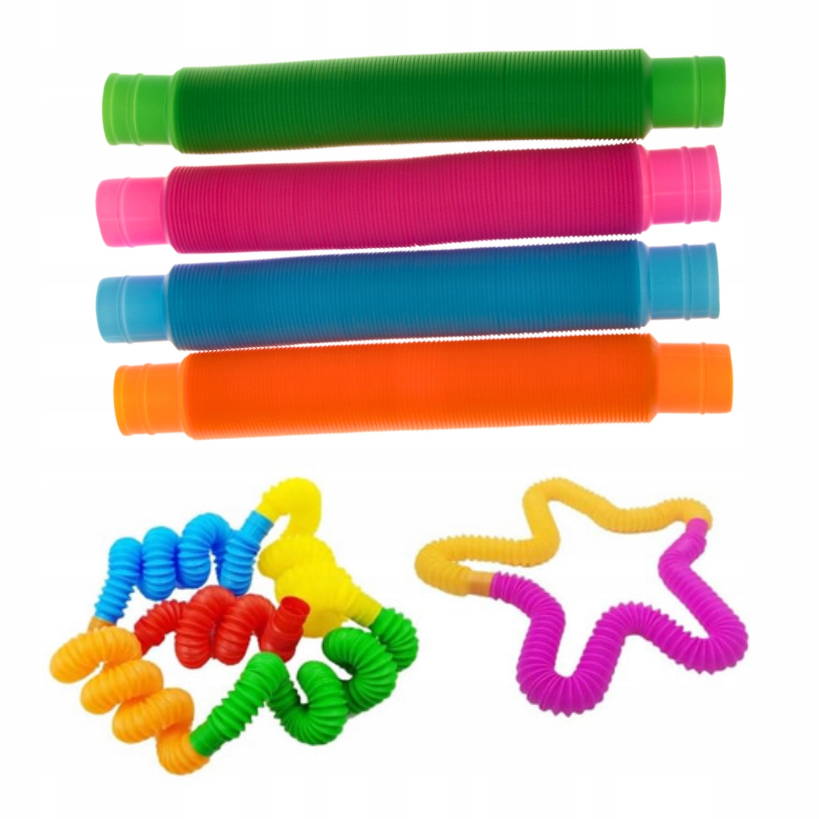 RURKI RURY ZABAWKI SENSORYCZNE POP TUBE TUBES XXL