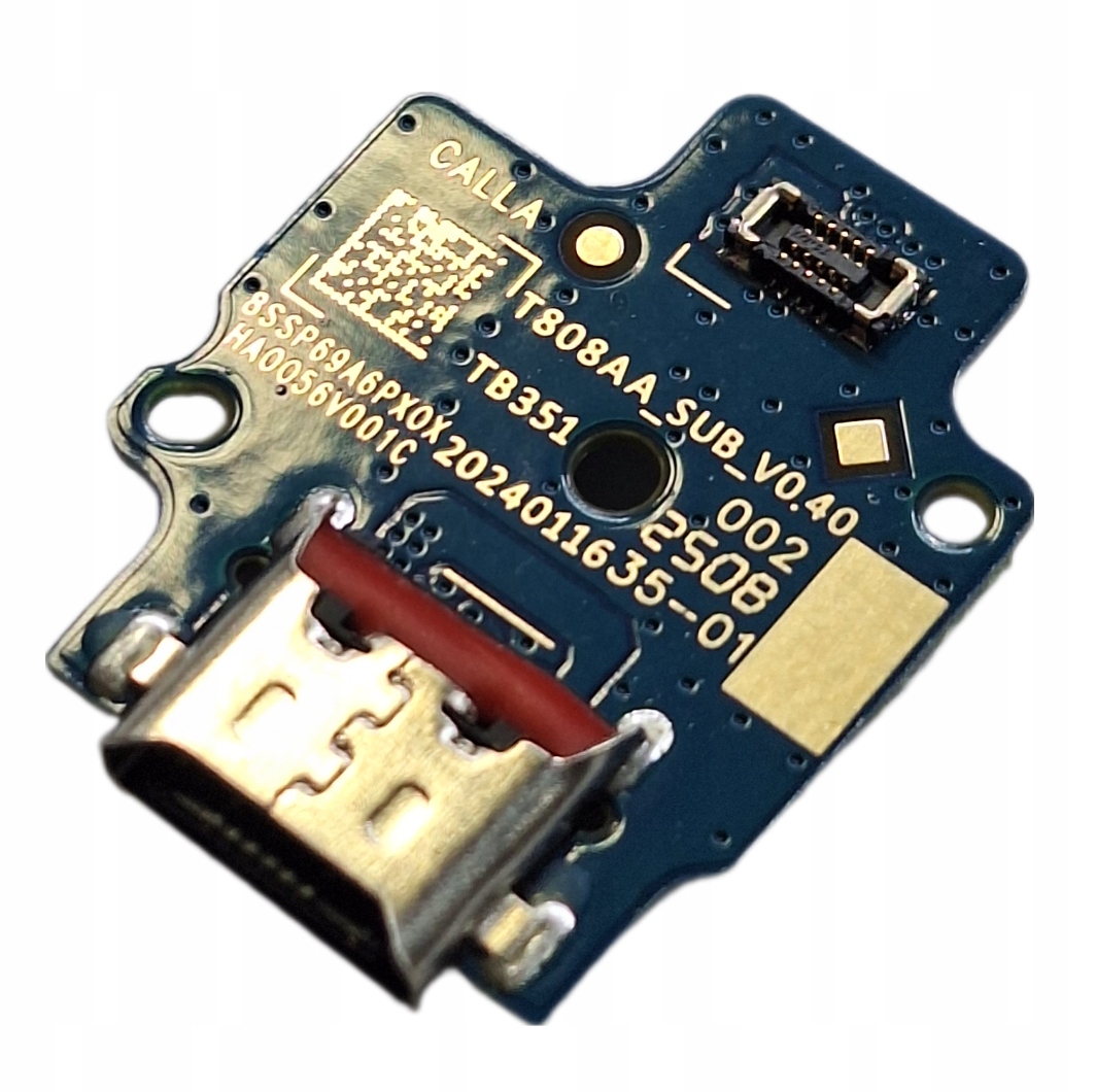 Płytka Złącze Gniazdo Usb Mikrofon Lenovo Tab Plus TB-351