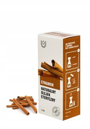 

Naturalny Olejek eteryczny Cynamon 12ml