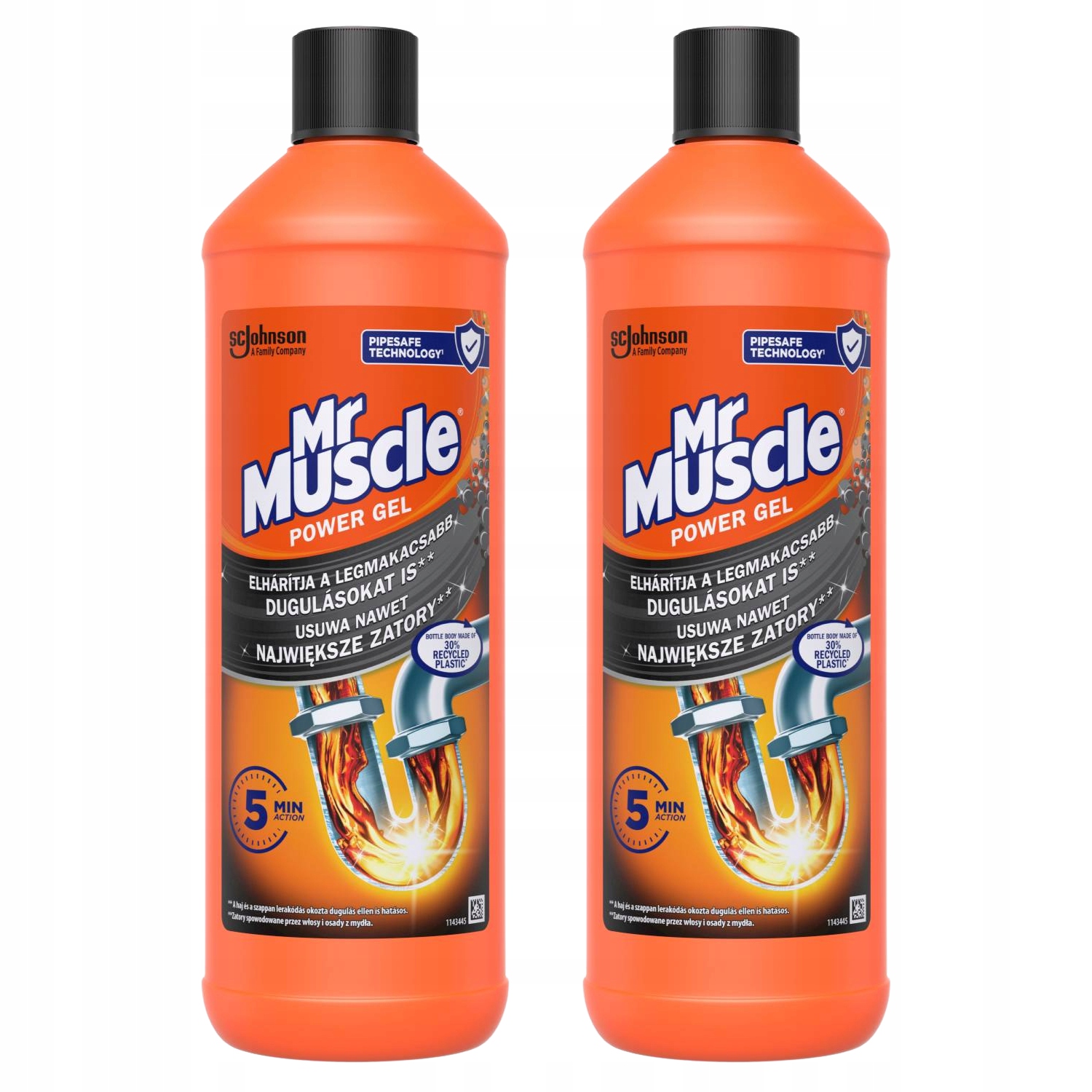Mr Muscle Idraulico Gel 2 x 1000 ml