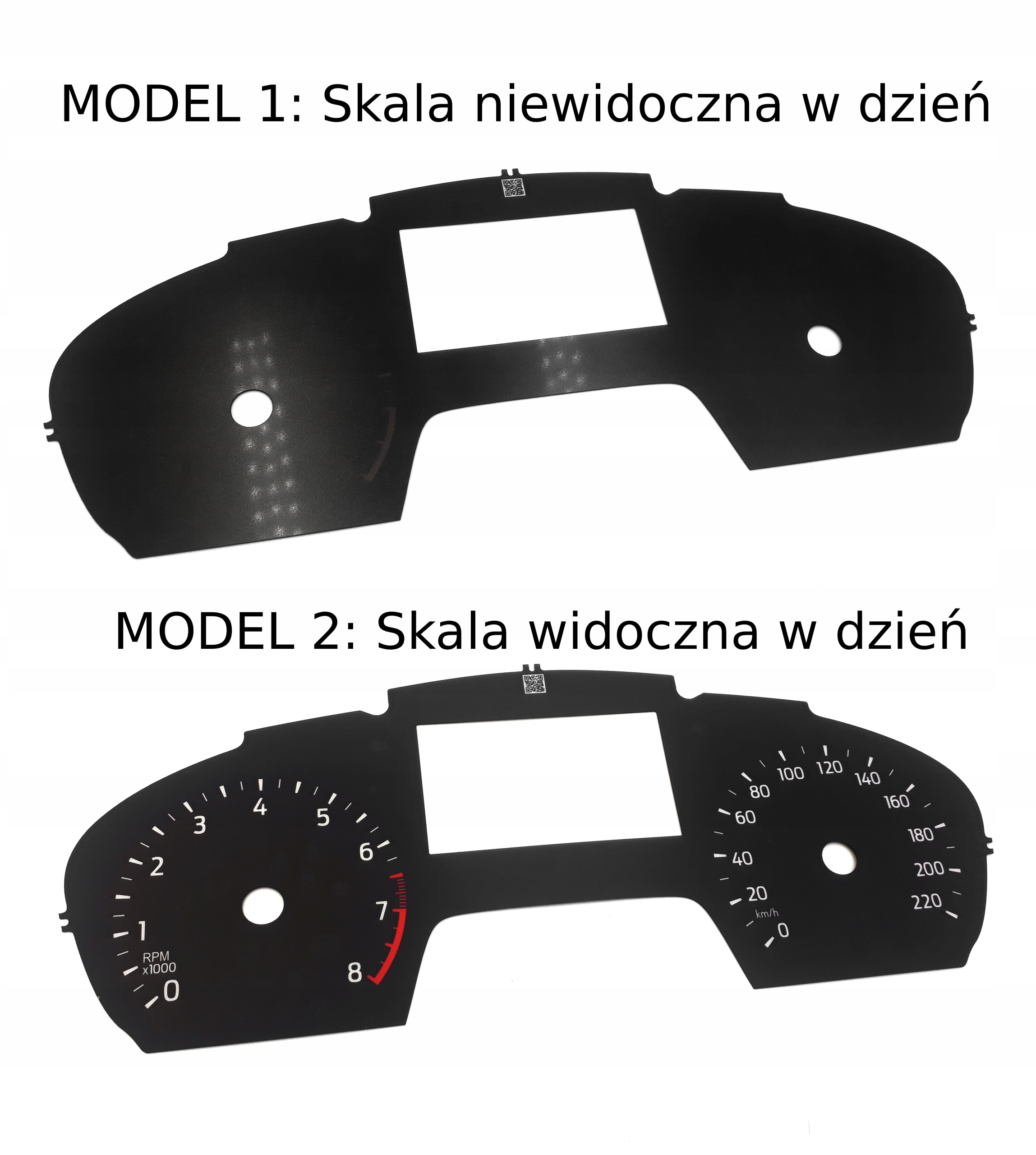 Tarcze licznika kmh Ford Escape Kuga MPH KMH 2020+ Producent części Inny