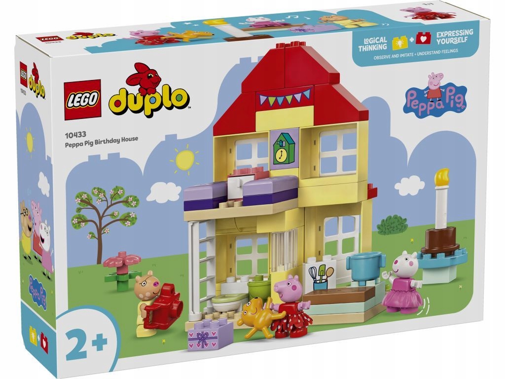 Lego 10433 Duplo prasátko Peppa Narozeninový domeček Peppy