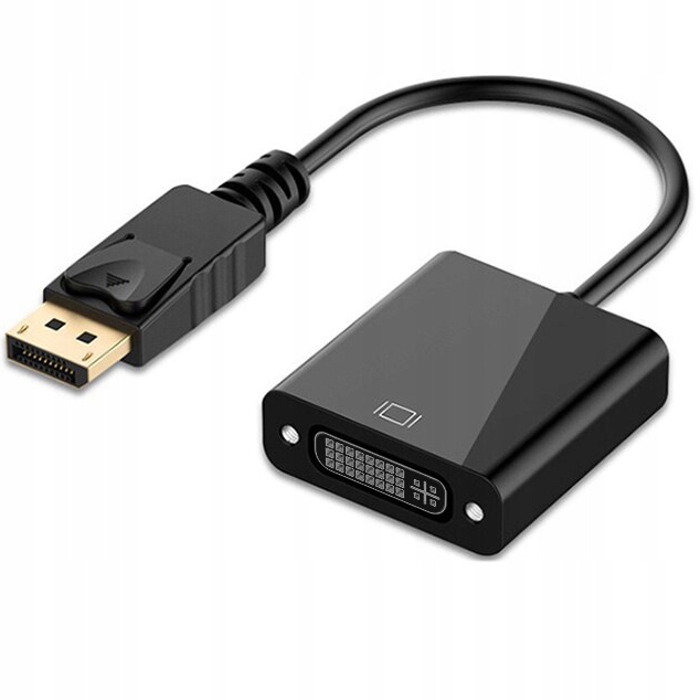 KONWERTER DisplayPort DP DO DVI KABEL ADAPTER FHD