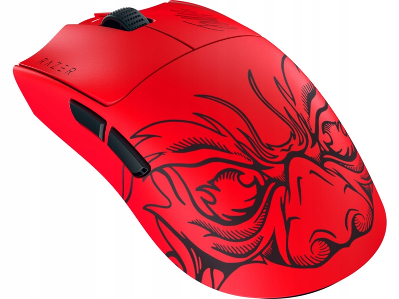 Mysz praworęczna Razer Viper V3 Pro Faker Edition Usb 2.4 GHz Czerwony