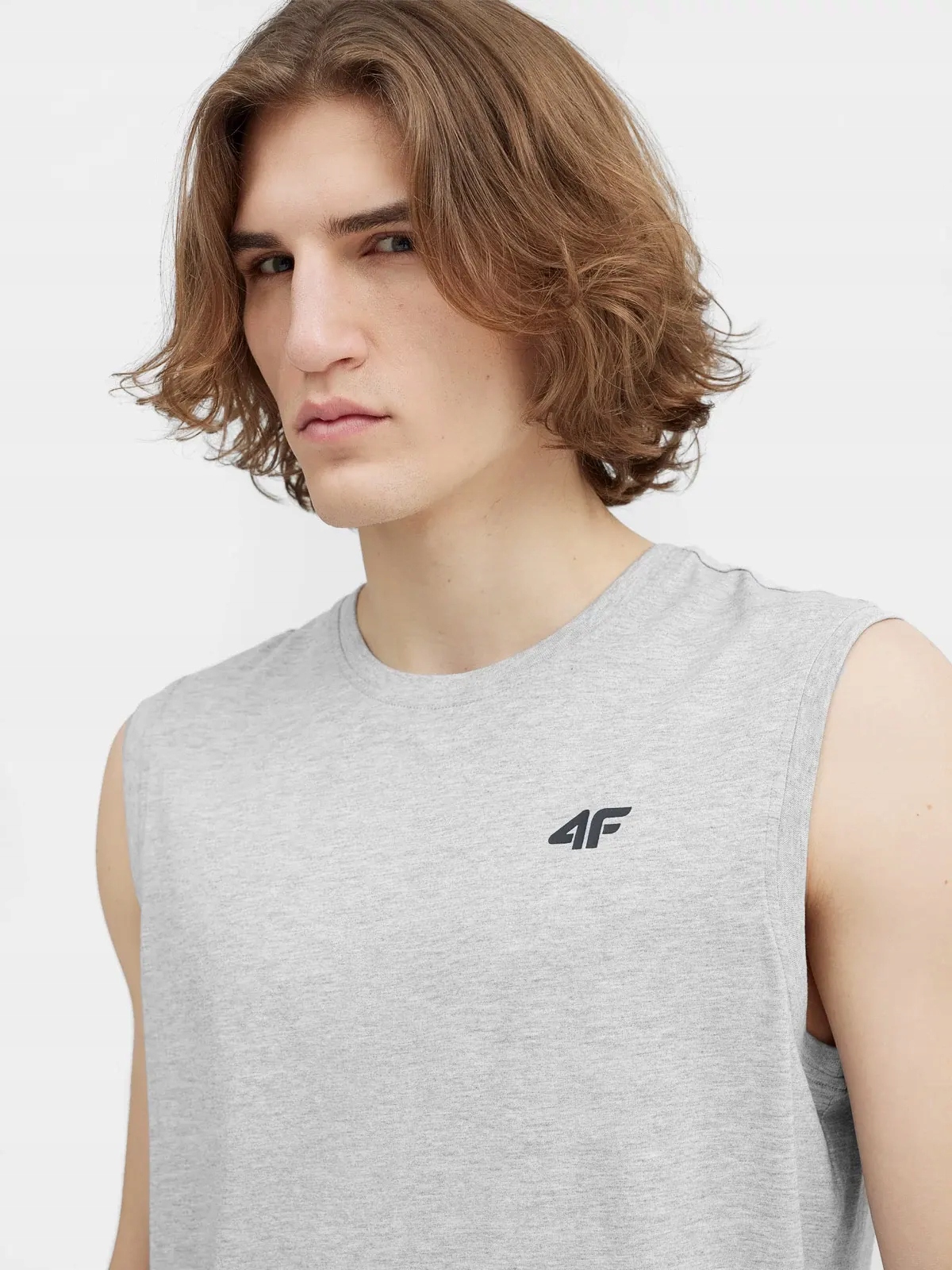 KOSZULKA MĘSKA 4F BEZRĘKAWNIK TANK TOP SS23M016 Model 4FSS23TSLEM016