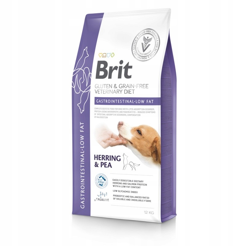 Brit VD Dog Gf Gastrointestinal-Low fat 12kg