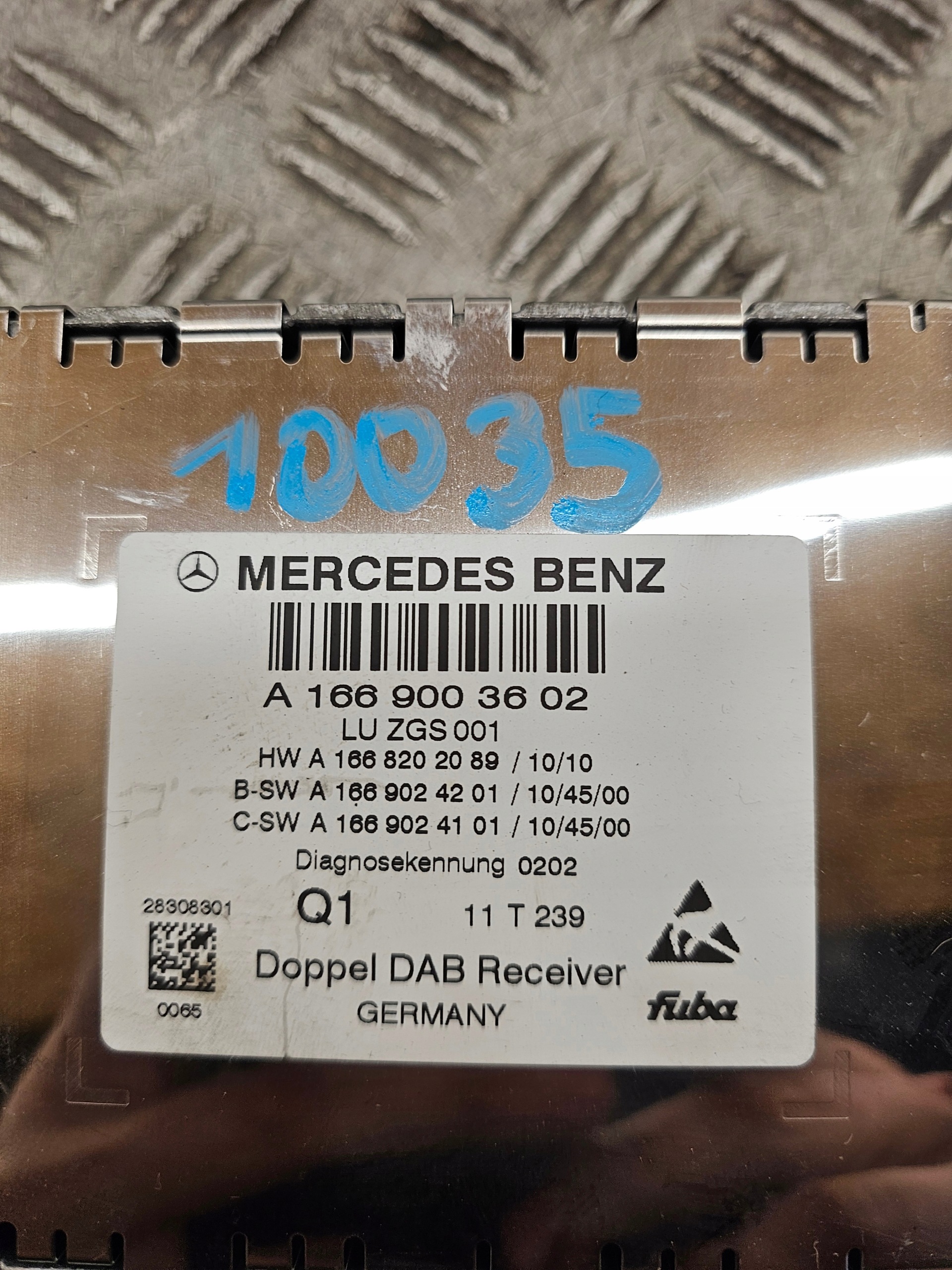 MERCEDES C W204 EW212 module control unit amplifier ANTENY A1669003602