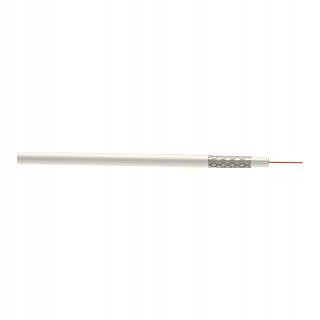 Kabel koncentryczny 17VATC 100 m biały