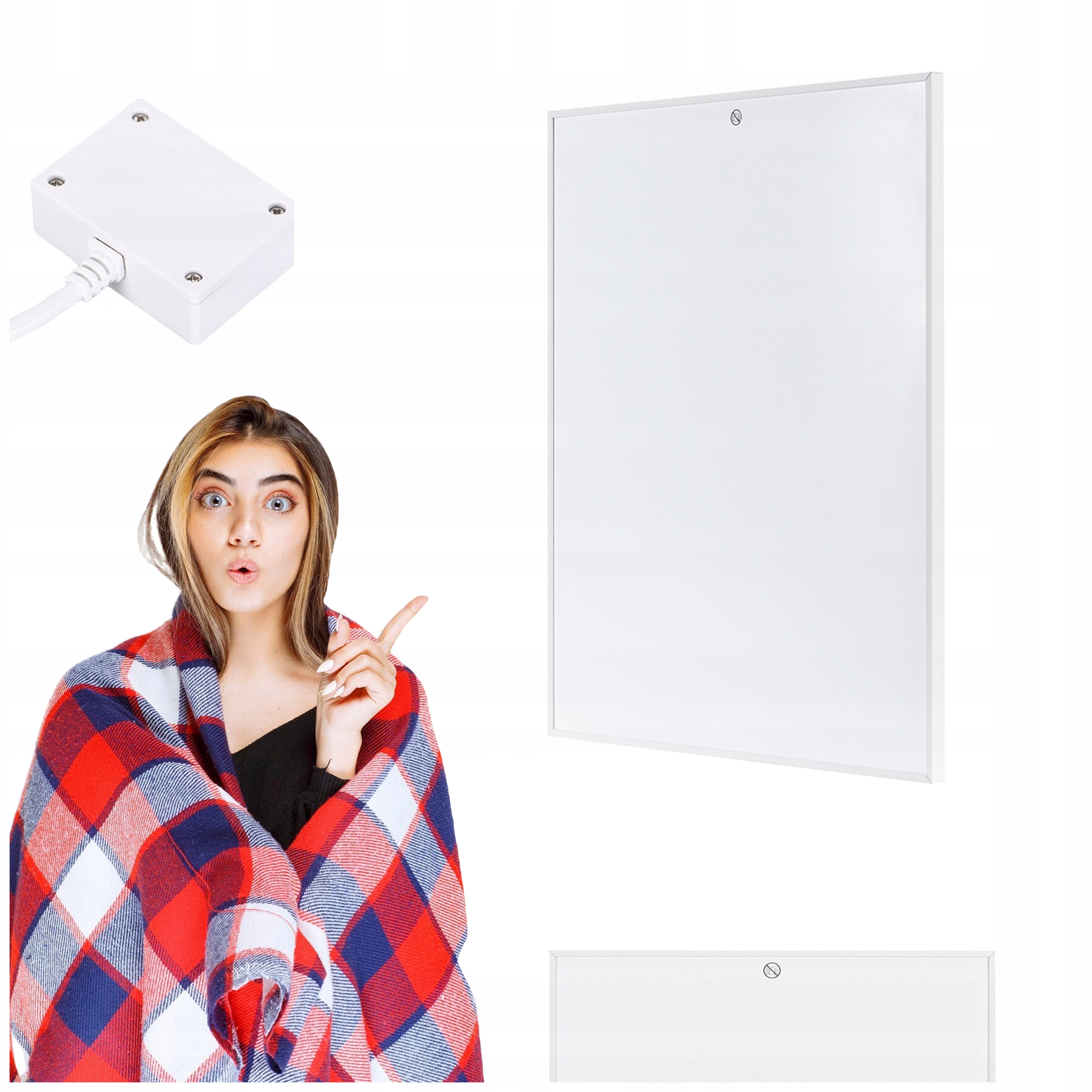 Infračervený Ohrievač Žiarič Energeticky Úsporný Strop/stena TF-SW500