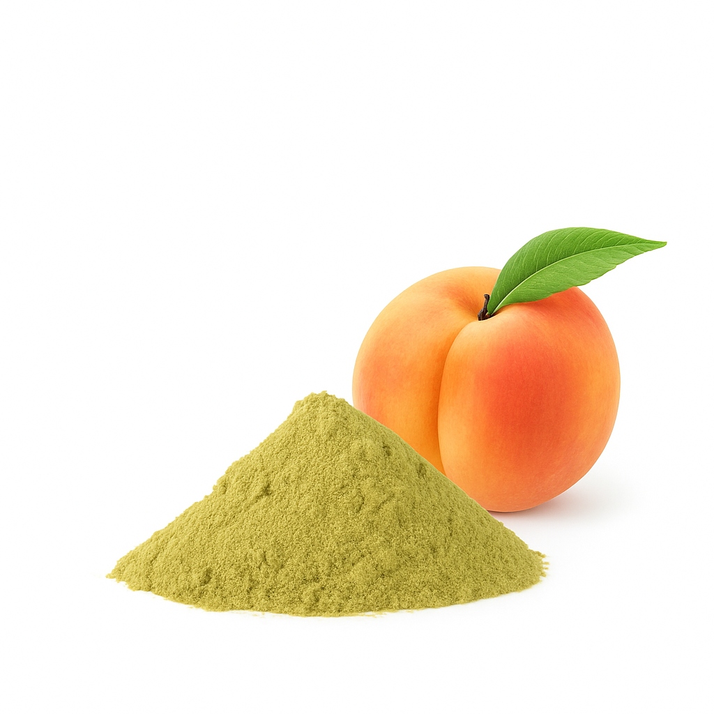 Čaj Matcha Příchuť Broskev Přírodní V Prášku Zelená Latte Shake