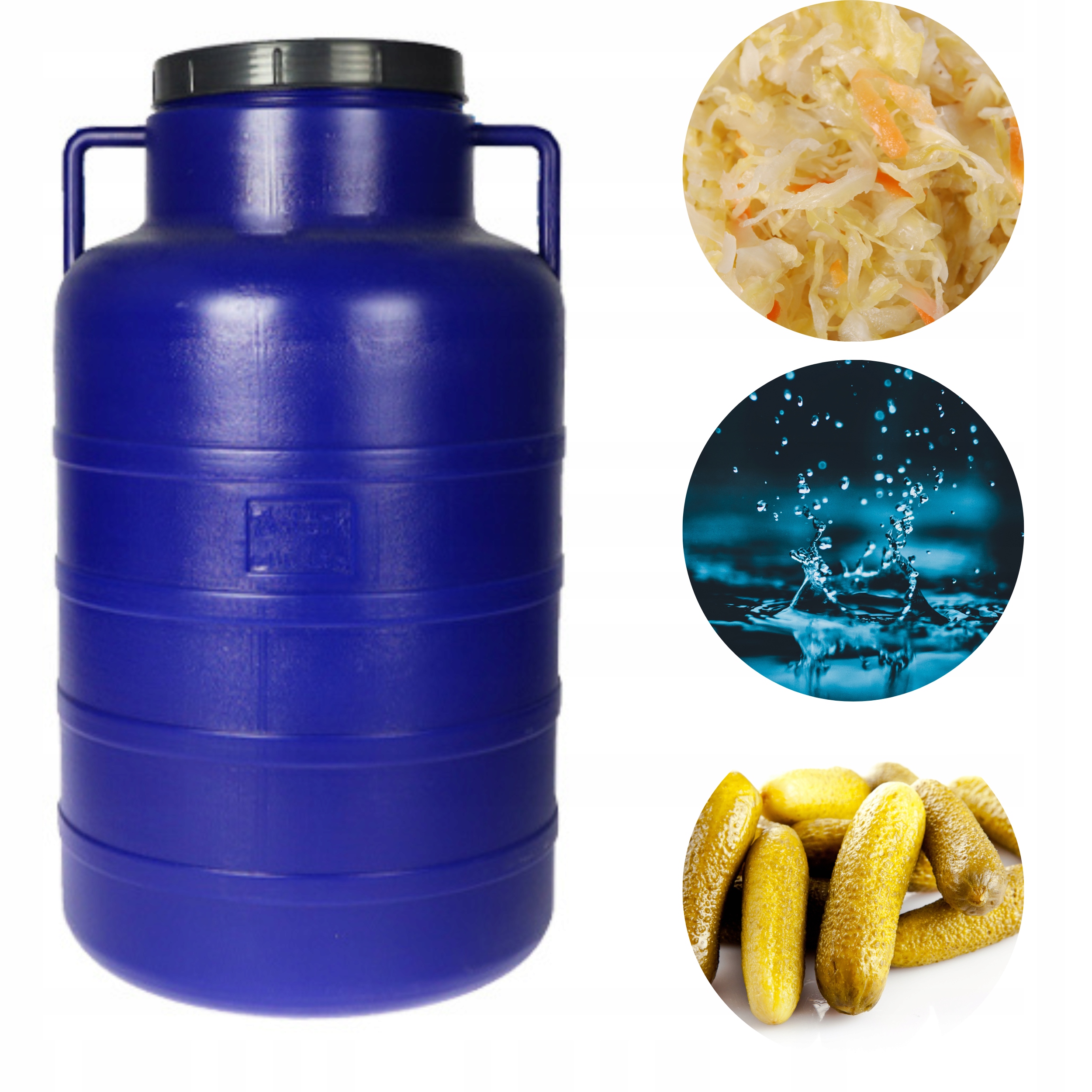 Beczka 60L do kiszenia kapusty deszczówka woda